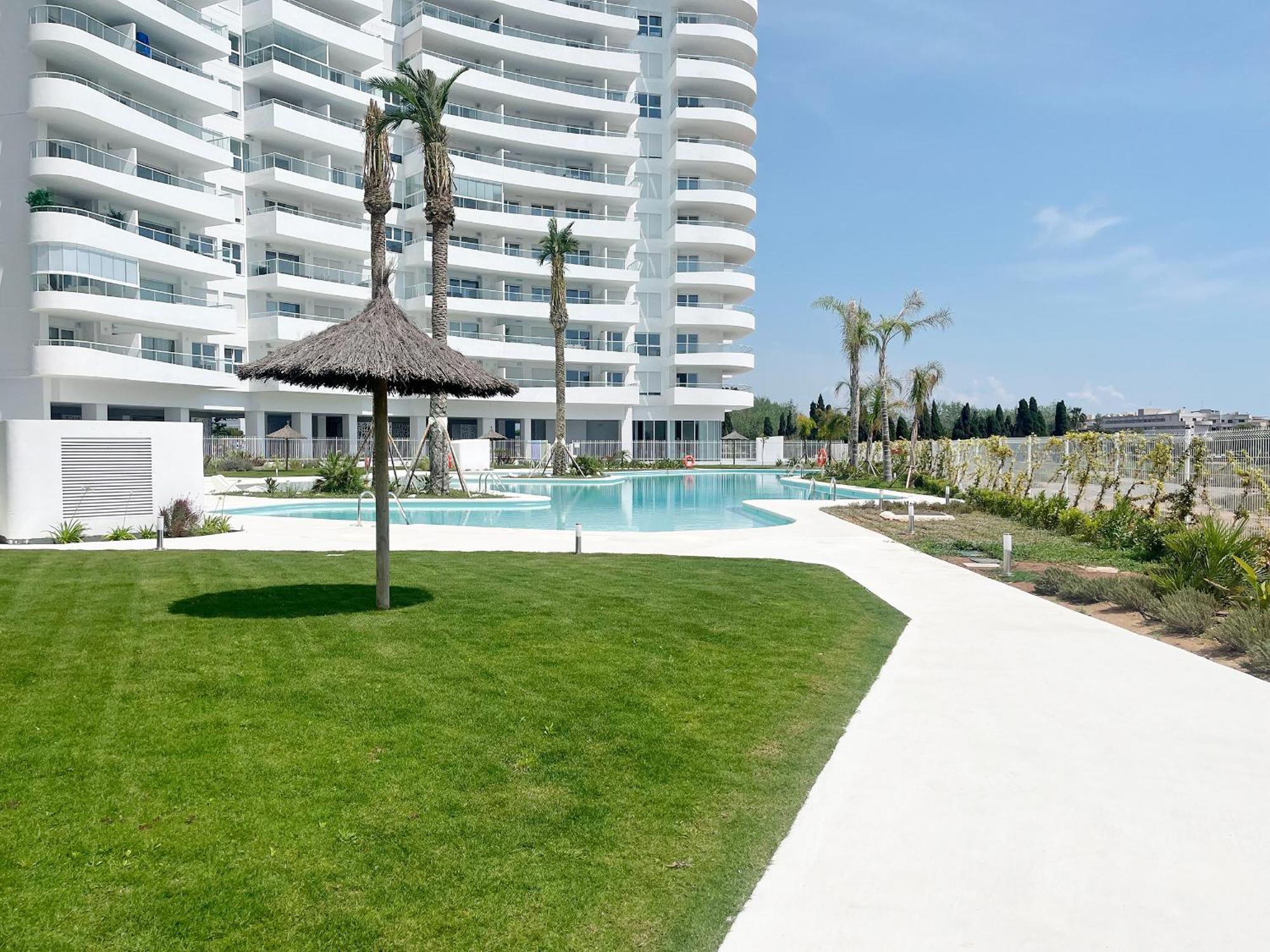 Global Properties, Apartamento De 2 Habitaciones Con Gran Terraza En Gran Canet 卡耐特蒂贝兰格 外观 照片